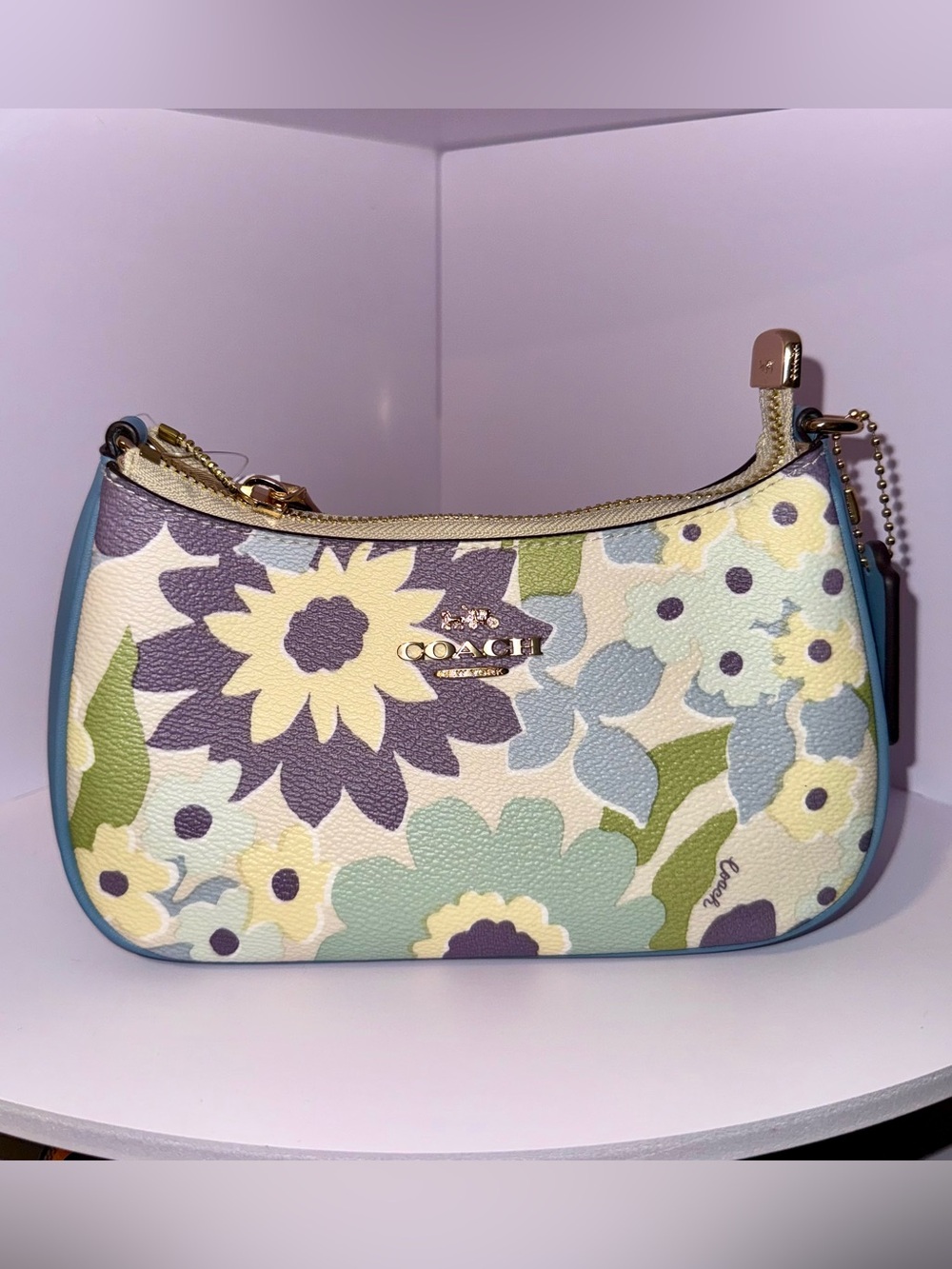 Coach Teri Mini Crossbody Bag With Floral Print
